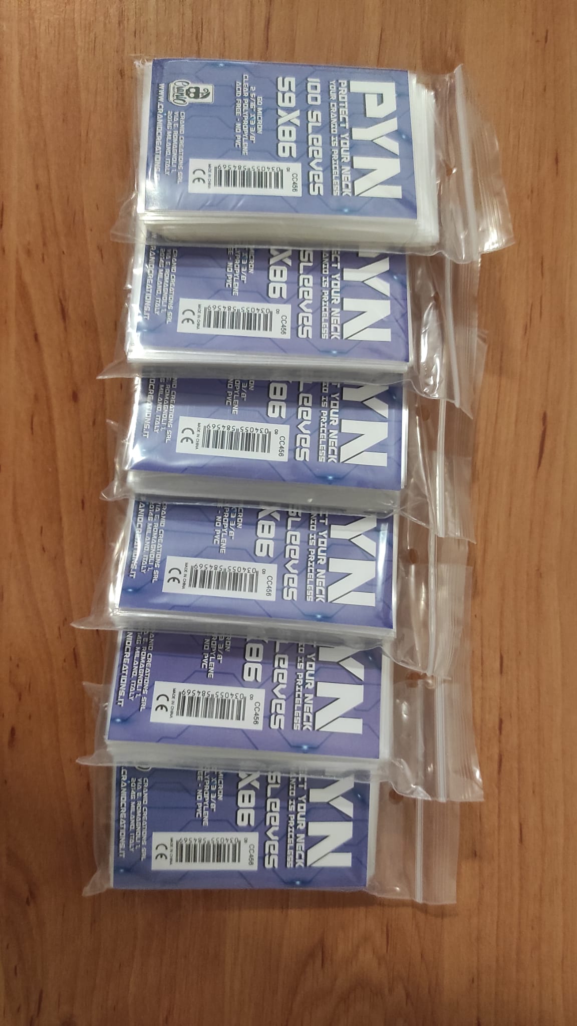 Esploso dell'articolo Bustine Protettive PYN - 59 x 86