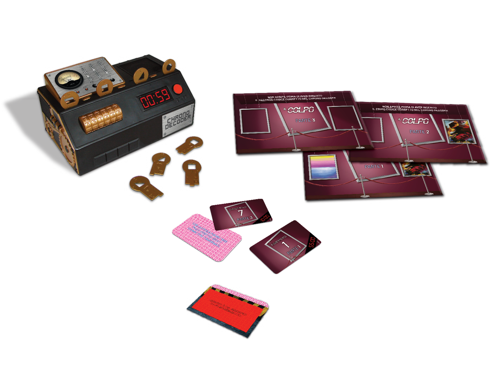 Esploso dell'articolo Escape Room - Il Colpo