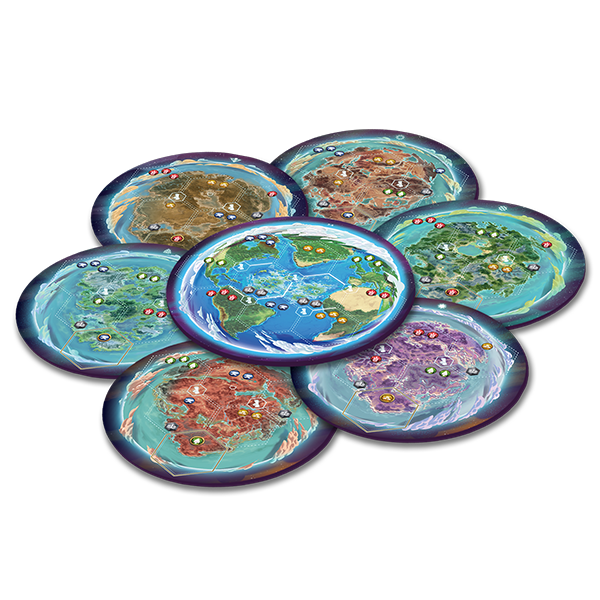 Esploso dell'articolo Anunnaki - Core Planets Playmats