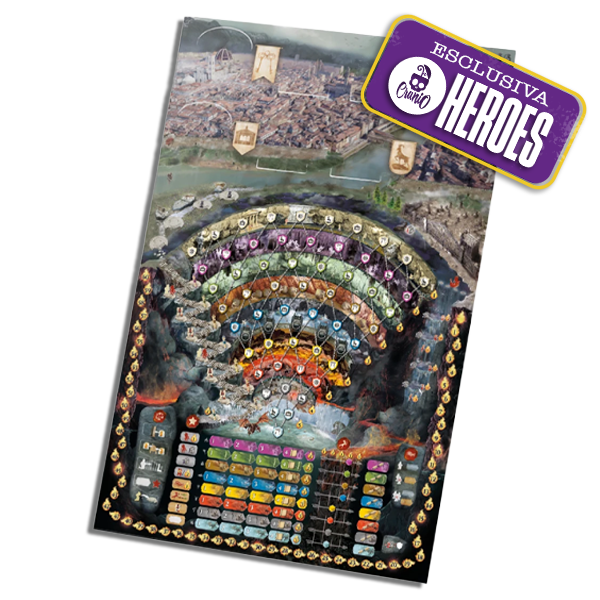 Esploso dell'articolo Inferno - Playmat