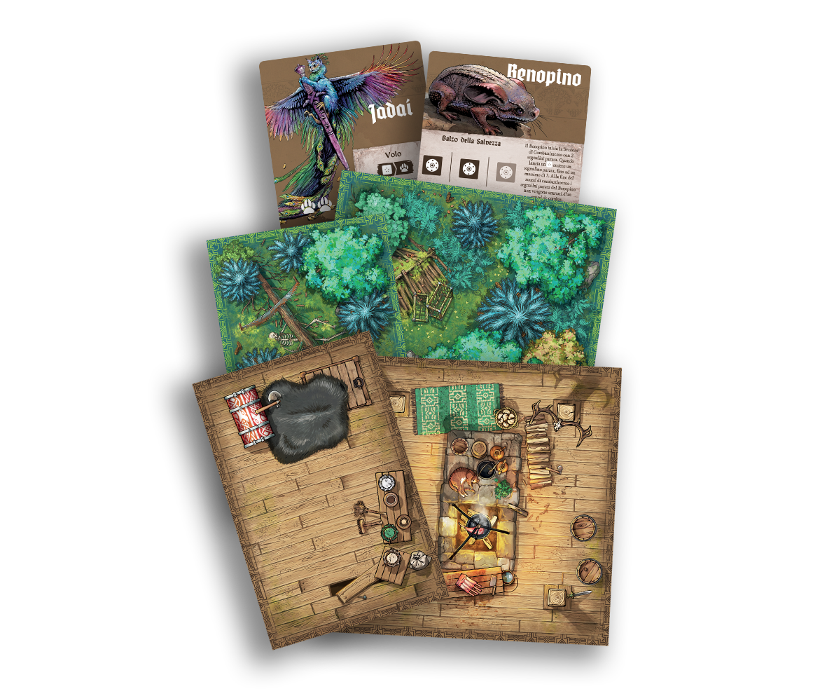 Esploso dell'articolo Fateforge - La Stirpe della Foresta [Deluxe Edition]