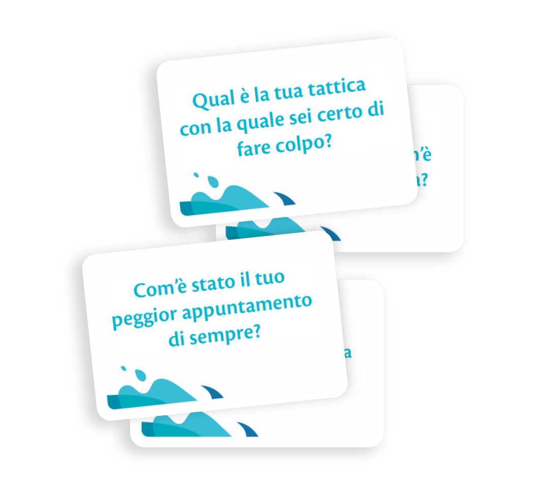 Esploso dell'articolo Let's Chat - Serate tra Ragazzi