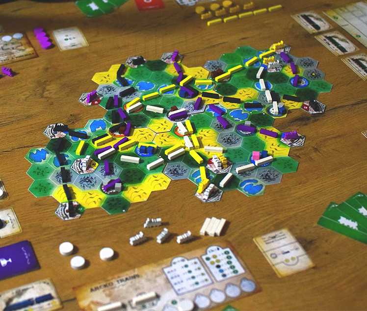 Esploso dell'articolo Small Railroad Empires