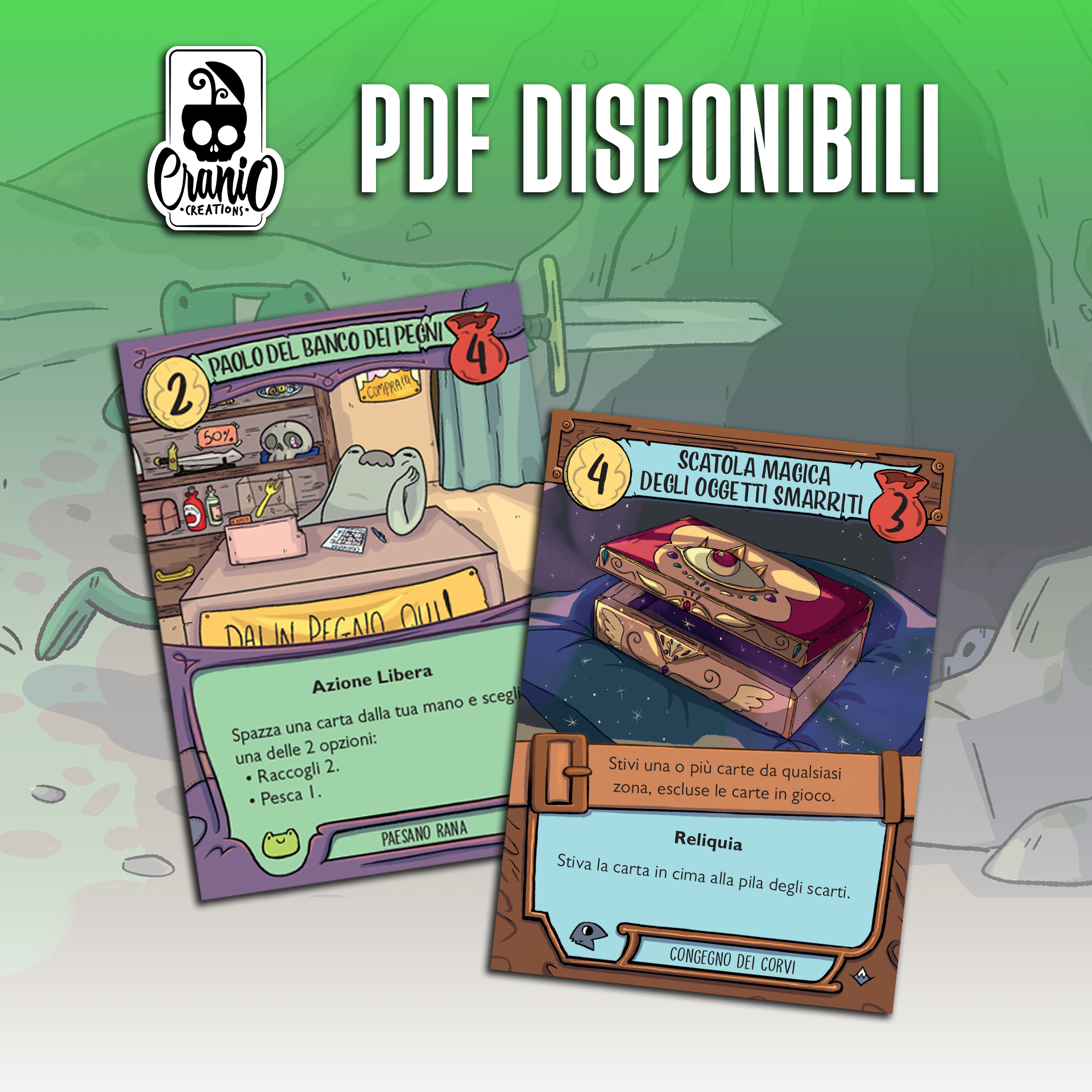 A Wild Venture: disponibili i PDF delle carte corrette